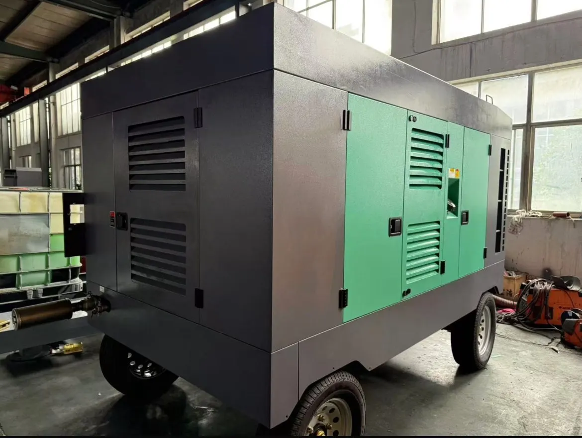 Wheeled air compressor photo 5