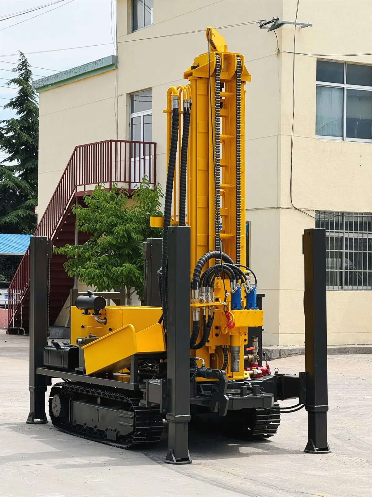 HY260C 260m Steel-Track Crawler Rig