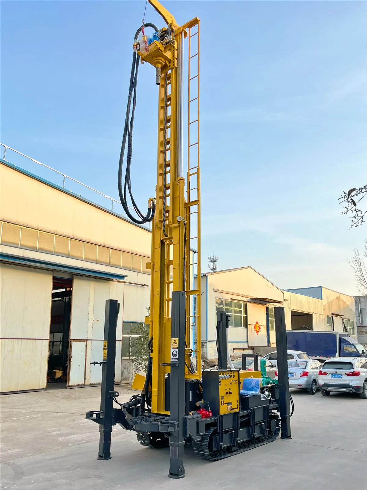 HY400C 400m Steel-Track Crawler Rig